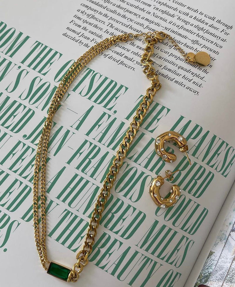 Kristalize Sage Necklace