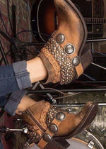 Liberty Black Buckle Boots