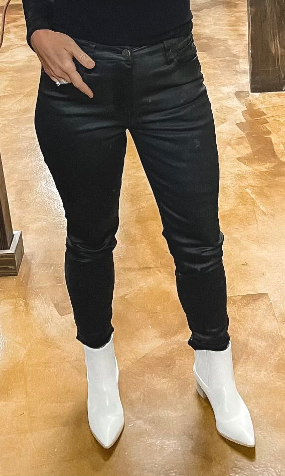 Dear John Pixie Coated Skinnies