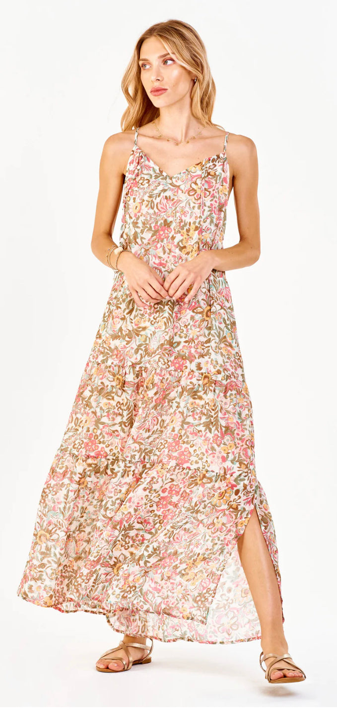 Dear John Ryo Spring Paisley Maxi Dress
