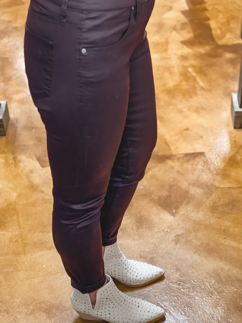 Dear John Pixie Coated Skinnies