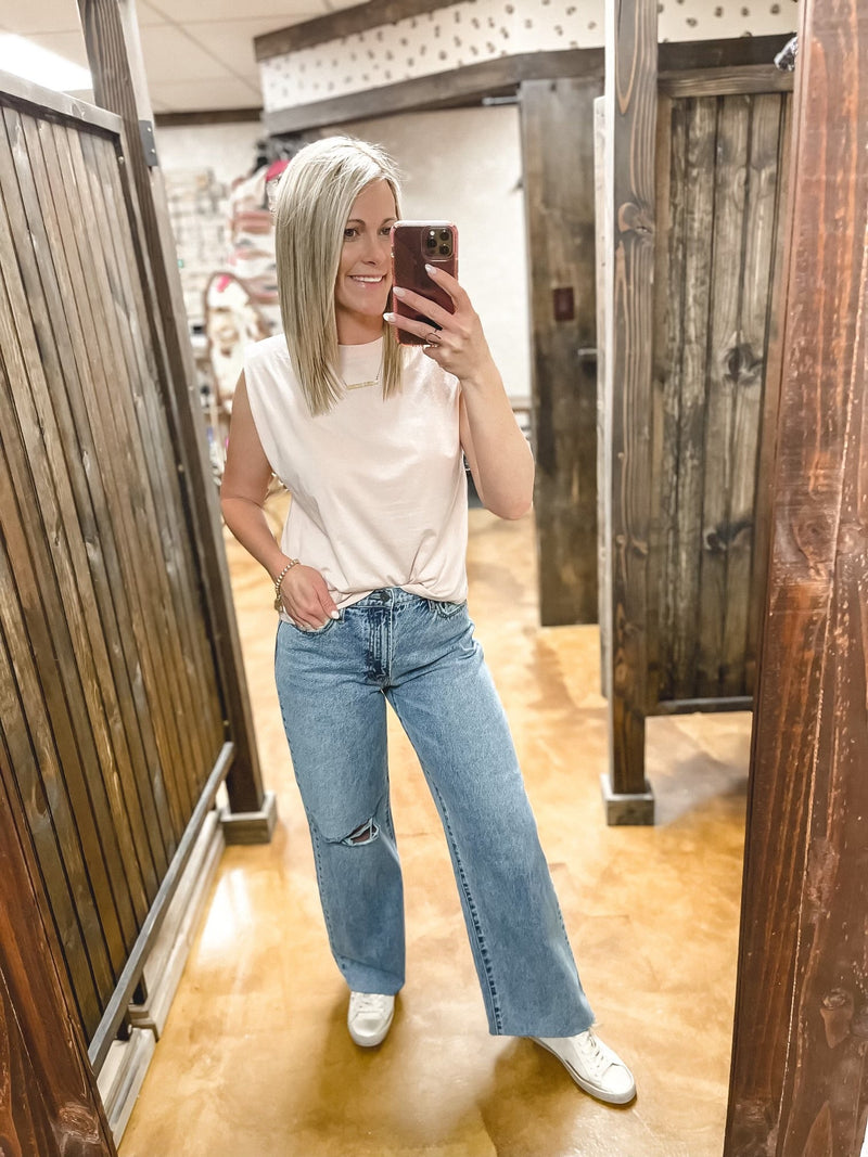 Hidden Logan Dad Jeans