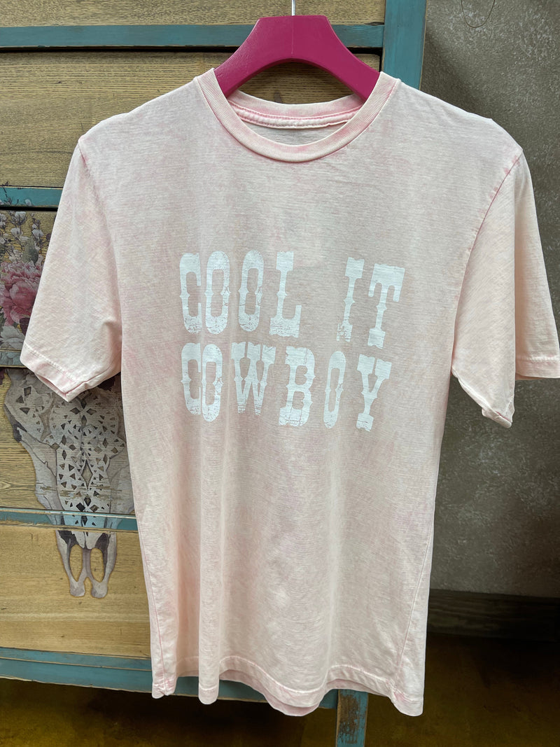 Cool It Cowboy Tee