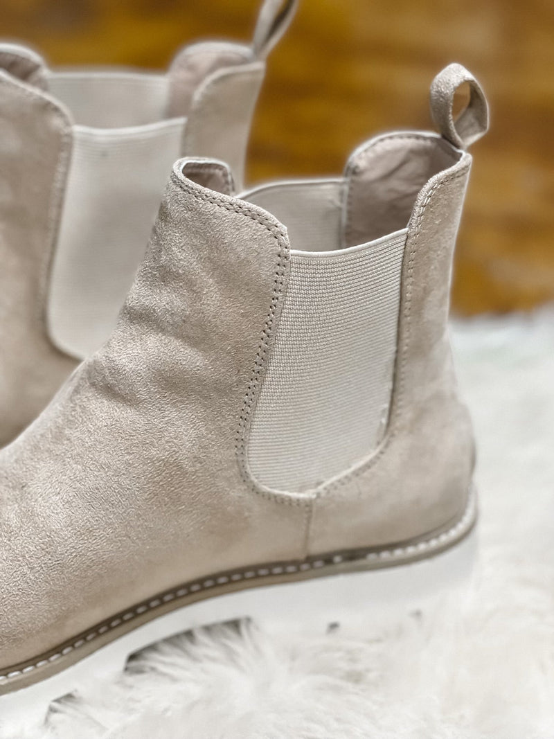 Piper Fine Suede Bootie