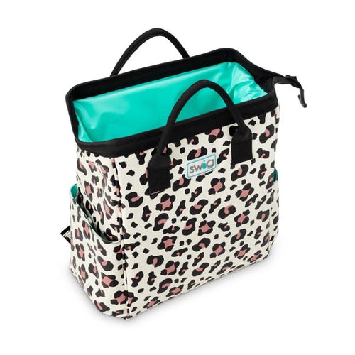 Swig Luxy Leopard Packi Backpack Cooler