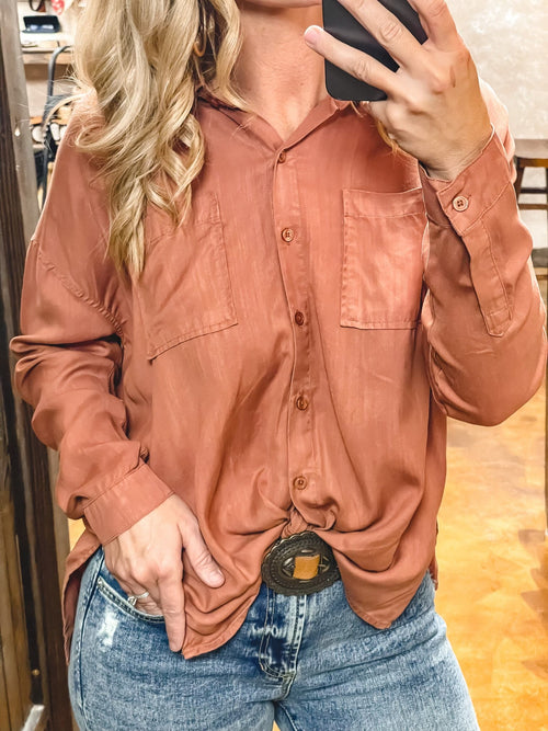 Dear John Arianna Top Wistful Mauve