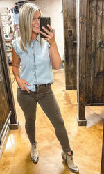 Dear John Dark Oak Gisele Jeans