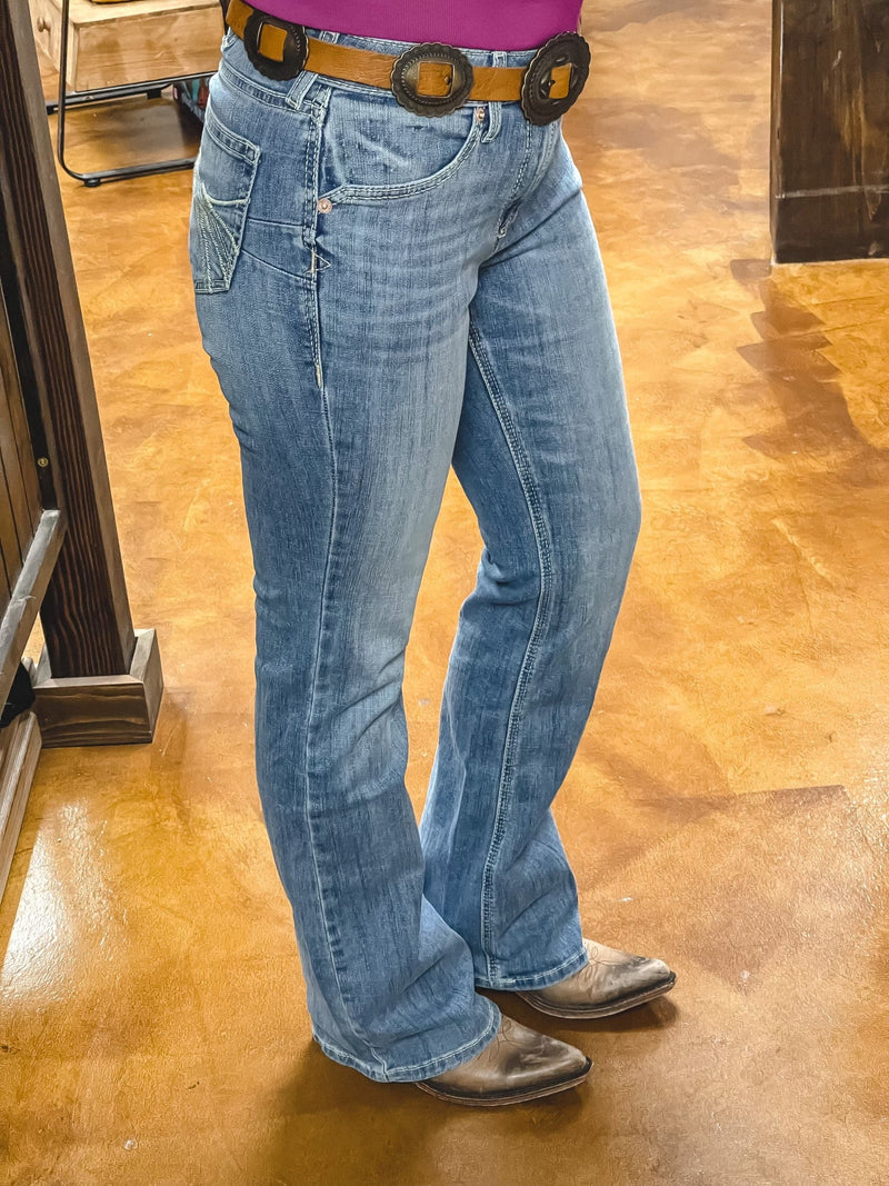 Ariat High Rise Felicity Boot Cut Jeans