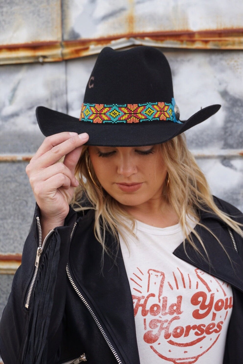 Charlie 1 Horse "Gold Digger" Hat - Black