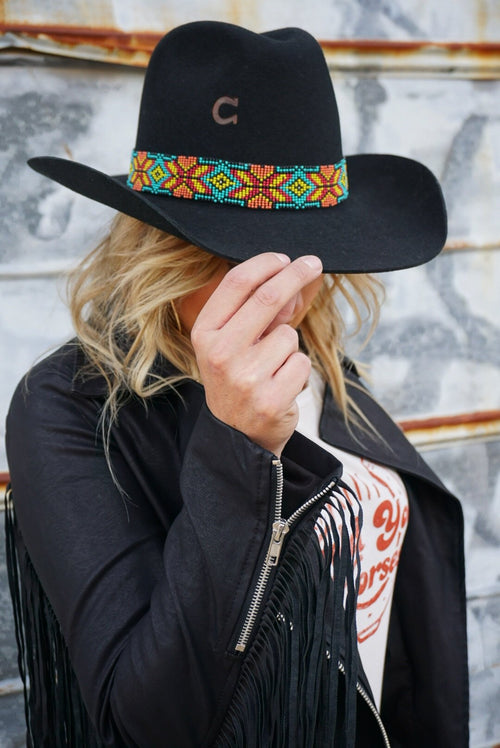 Charlie 1 Horse "Gold Digger" Hat - Black