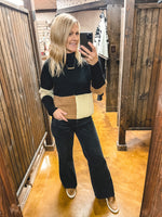Brooke Color Block Sweater