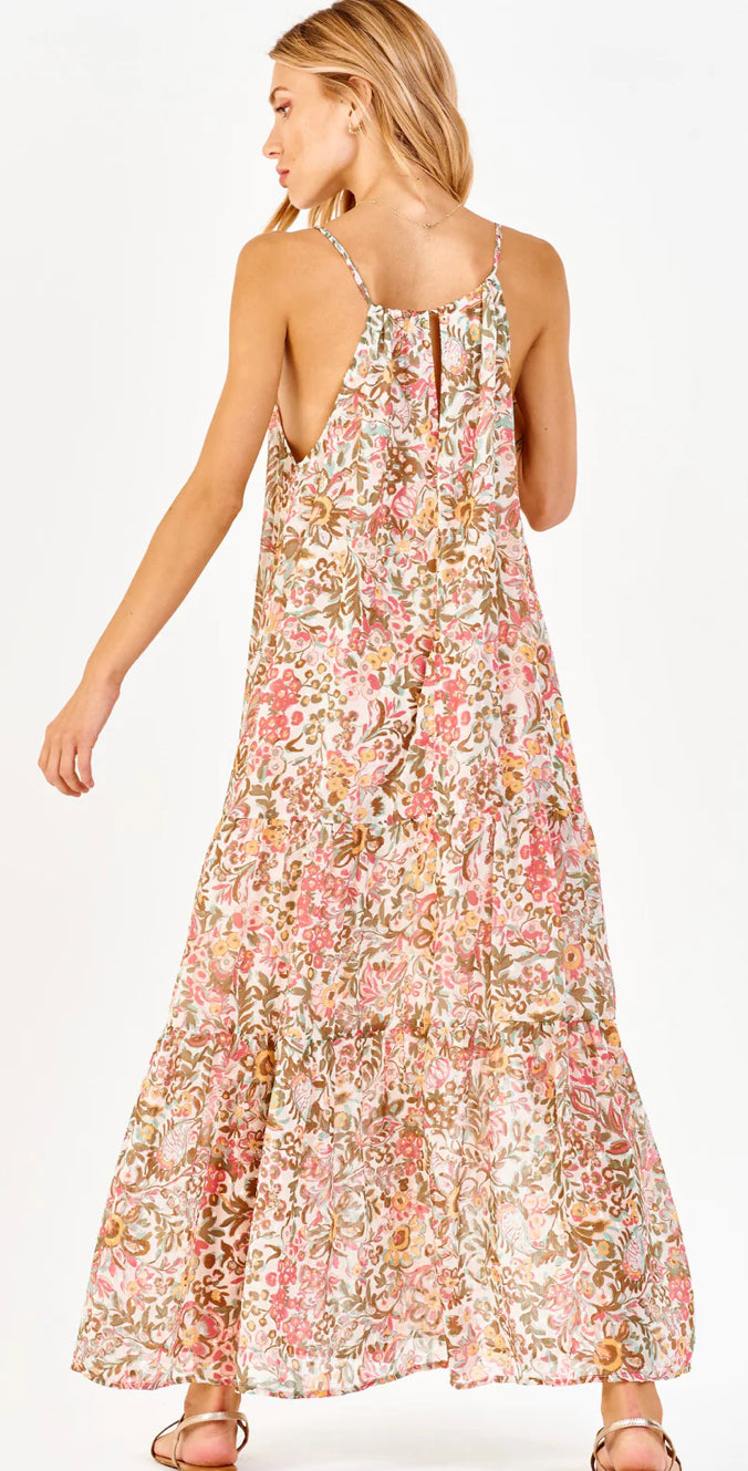 Dear John Ryo Spring Paisley Maxi Dress