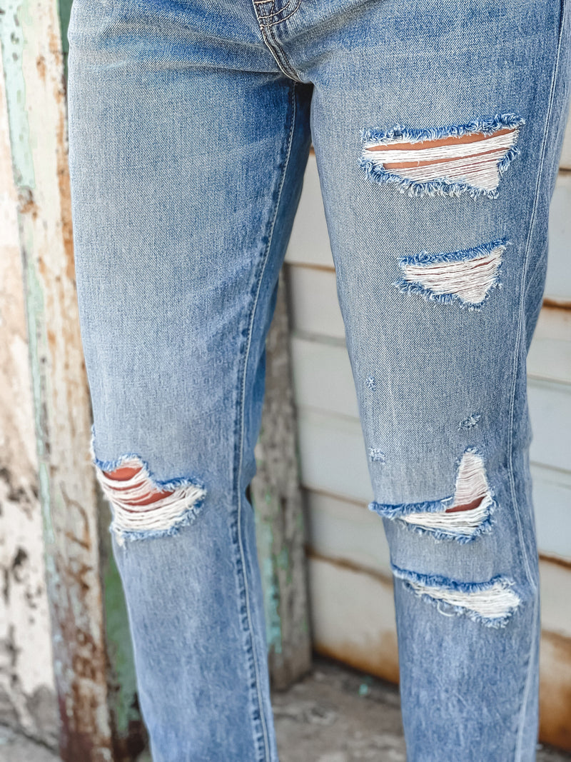 Hidden Bailey Slim Boyfriend Jeans