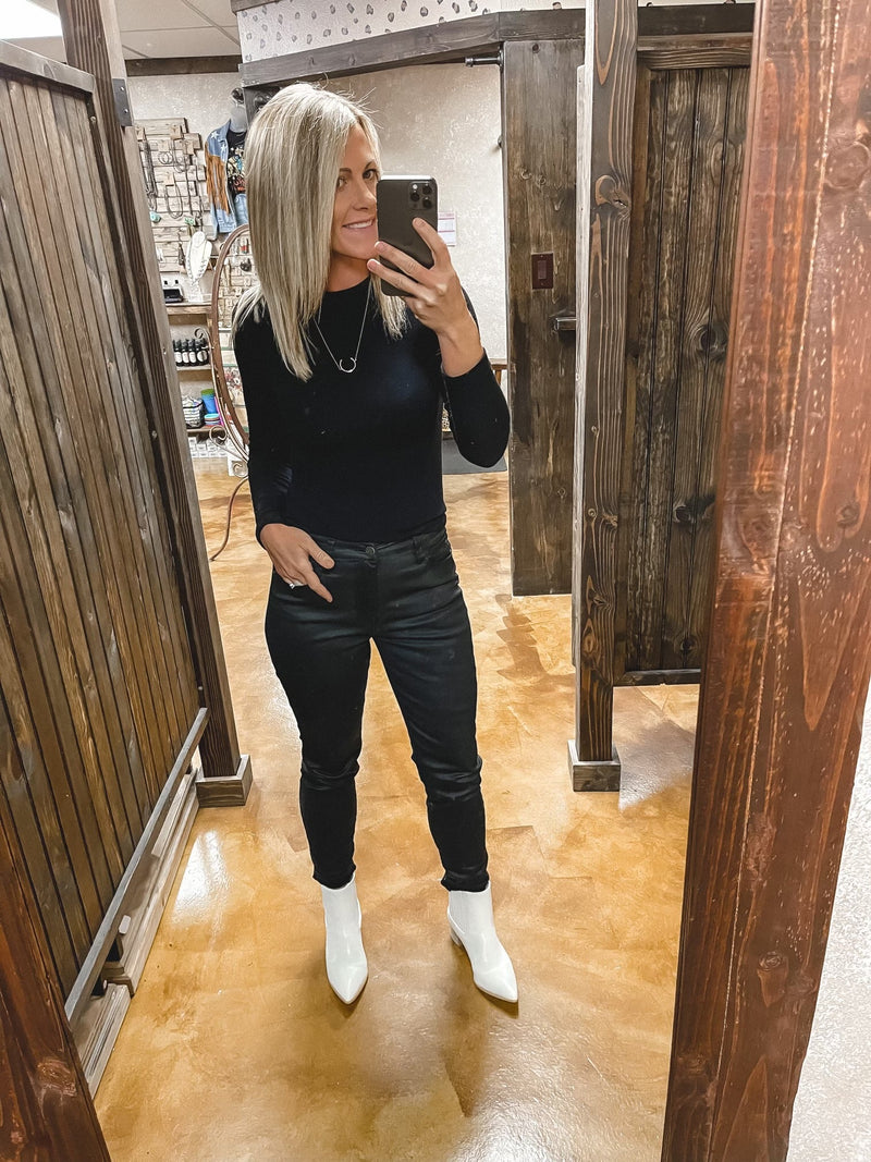 Dear John Pixie Coated Skinnies