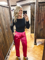 Rowe Fuschia pants