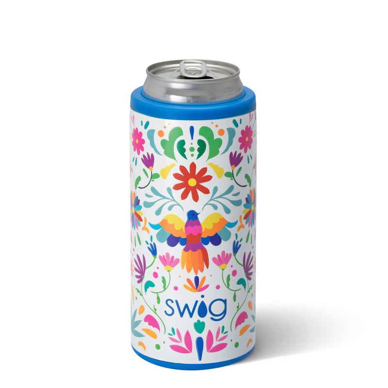 Swig 12oz Skinny Can Cooler Viva Fiesta
