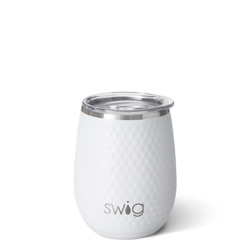 Swig 14oz Stemless Wine Cup Golf Partee