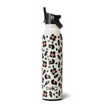 Swig Flip & Sip Water Bottle 20 oz Luxy Leopard