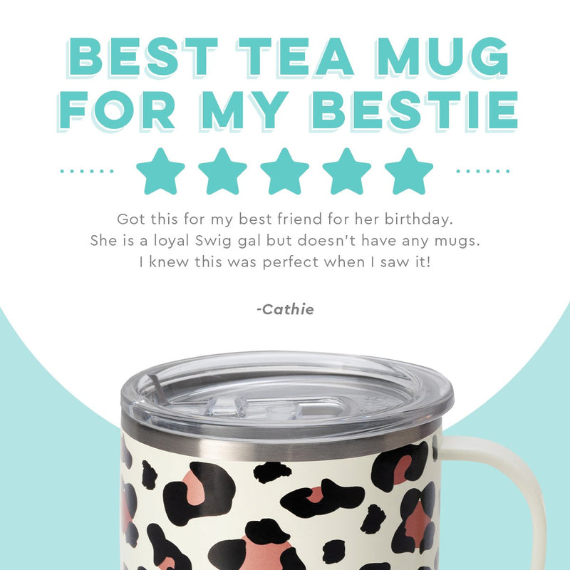 Swig Travel Mug 22 oz Luxy Leopard